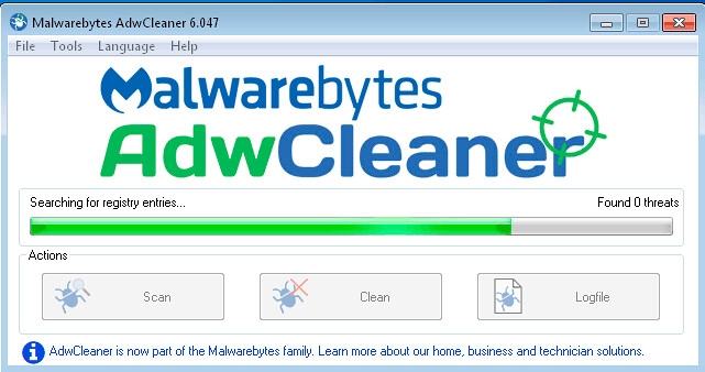 progression scan adwcleaner