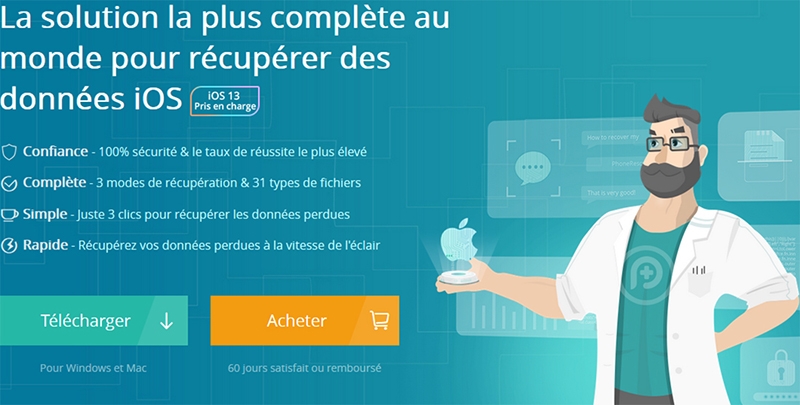 test avis phonerescue recuperation donnees smartphone