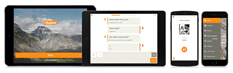 babbel apprentissage langue en ligne