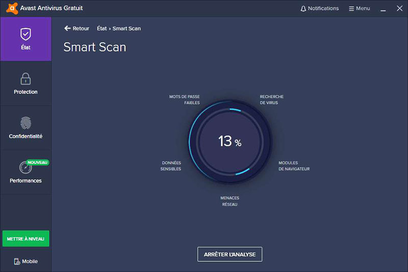 smart scan avast antivirus