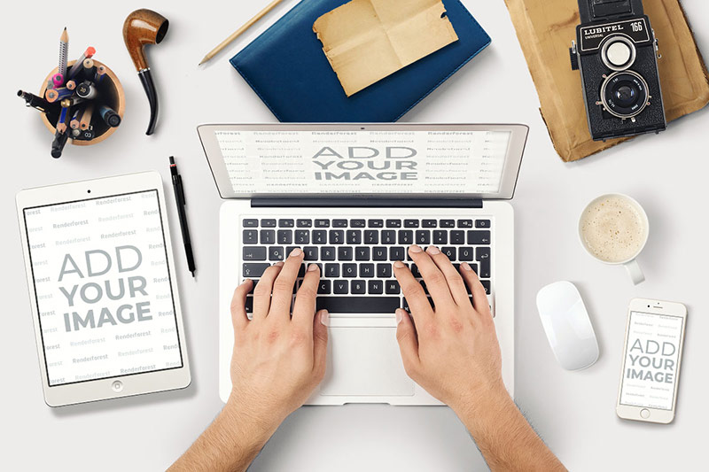 avis renderforest mockup