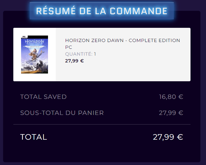 commander produit cdkeys avis