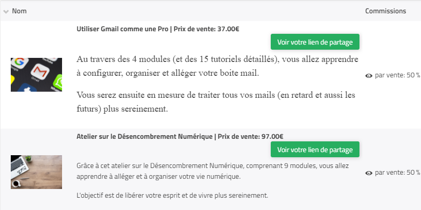 ourwin plateforme vente formations